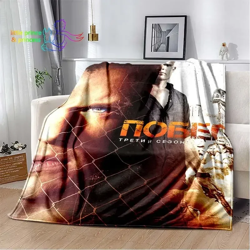 Prison Break TV Show Blanket Lightweight Comfortable Soft Breathable Ultra Warm Blanket Bedding Travel Bedding 4