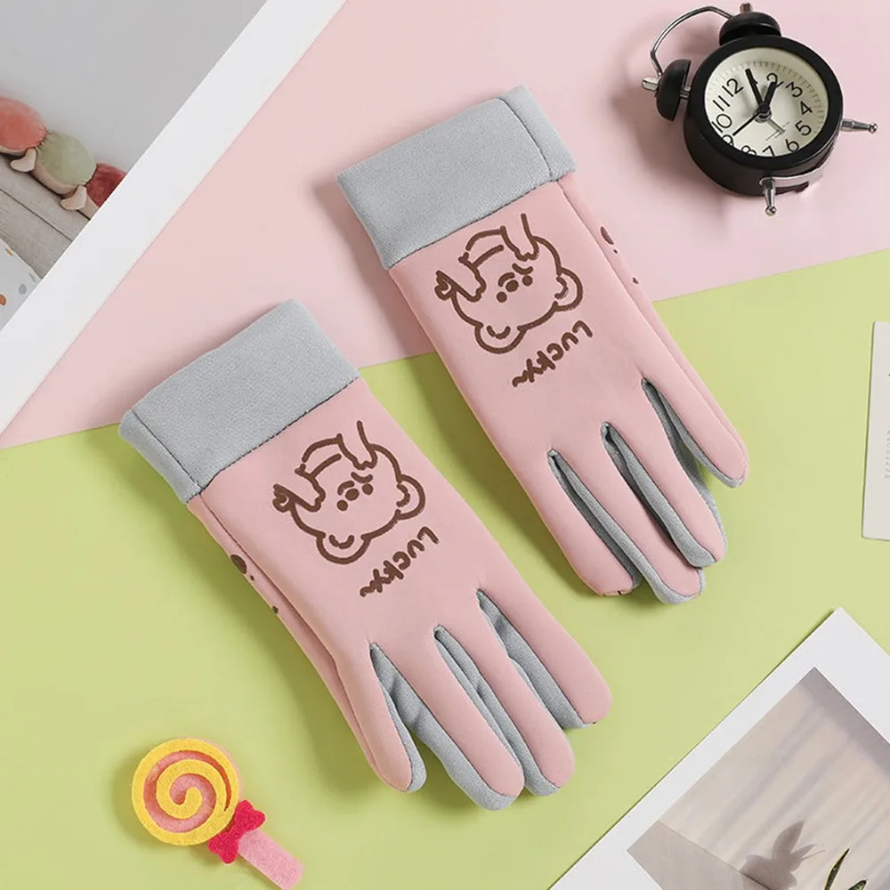 Waterproof Polyester Winter Gloves for Kids