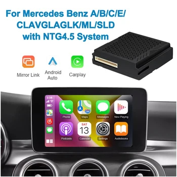 NUOVO Wireless Carplay Android Auto Modulo Per Mercedes Benz ABCE CLA GLA GLK ML SLD NTG4.5 Navigazione