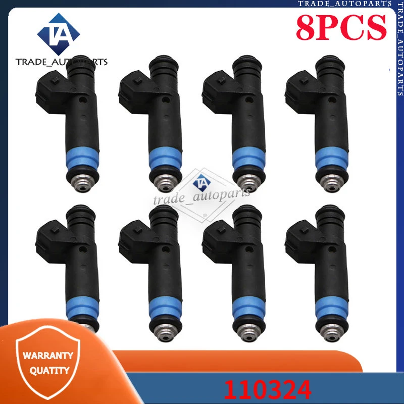 

Форсунка высокого сопротивления для топливных форсунок V8 LT1 LS1 LS6 Deka Flow balance 850cc 8 шт. 110324 FI114992