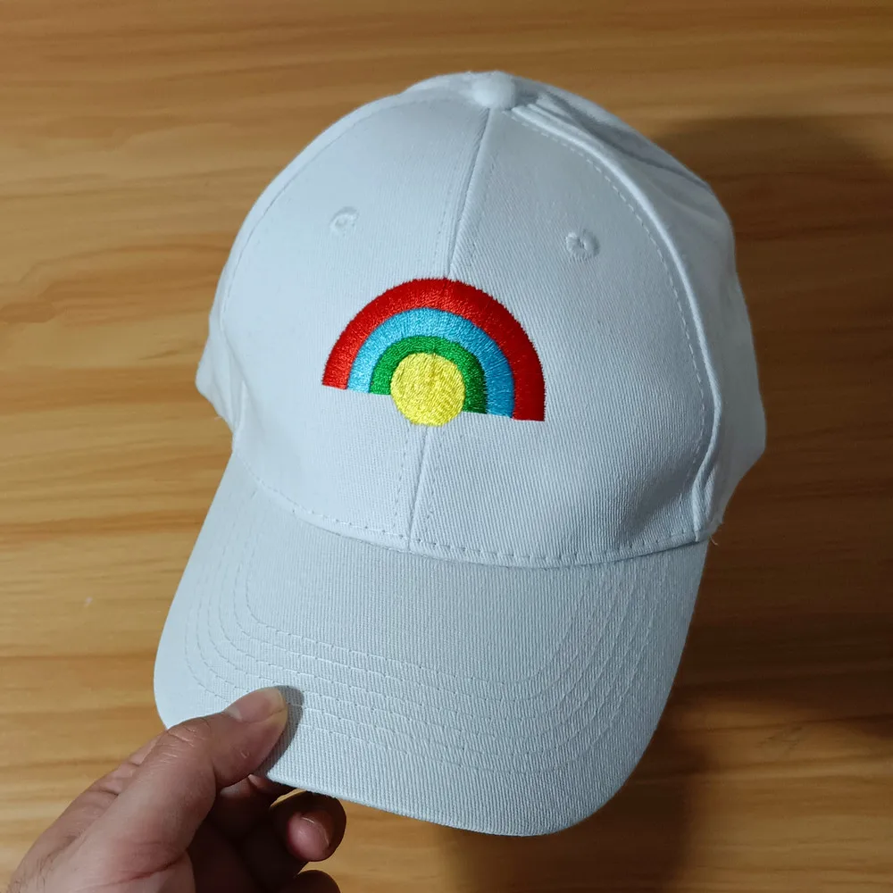 Pocket Mon Sun Moon Professor Kukui Cosplay Hat White Embroidery Baseball Cap
