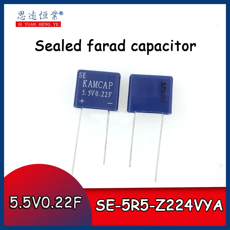 Condensatore/Supercondensatore Farad Sigillato Muslimex Se-5R5-Z224Vya