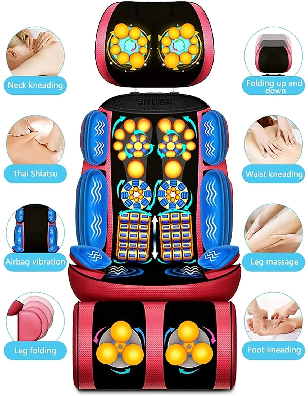 Fully Automatic Robotic Foldable Massage Chair Zero Gravity Office Chair with Massage Function