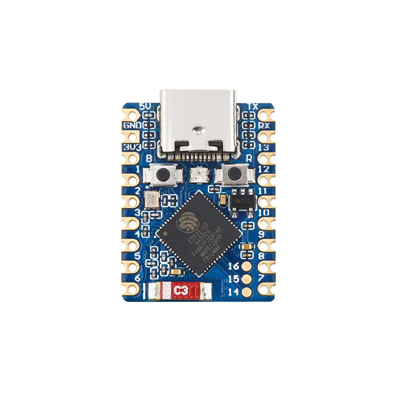 

ESP32-S3 Mini макетная плата, основанная на ESP32-S3FH4R2 двухъядерном процессоре, частотой 240 МГц, 2,4 ГГц Wi-Fi и Bluetooth