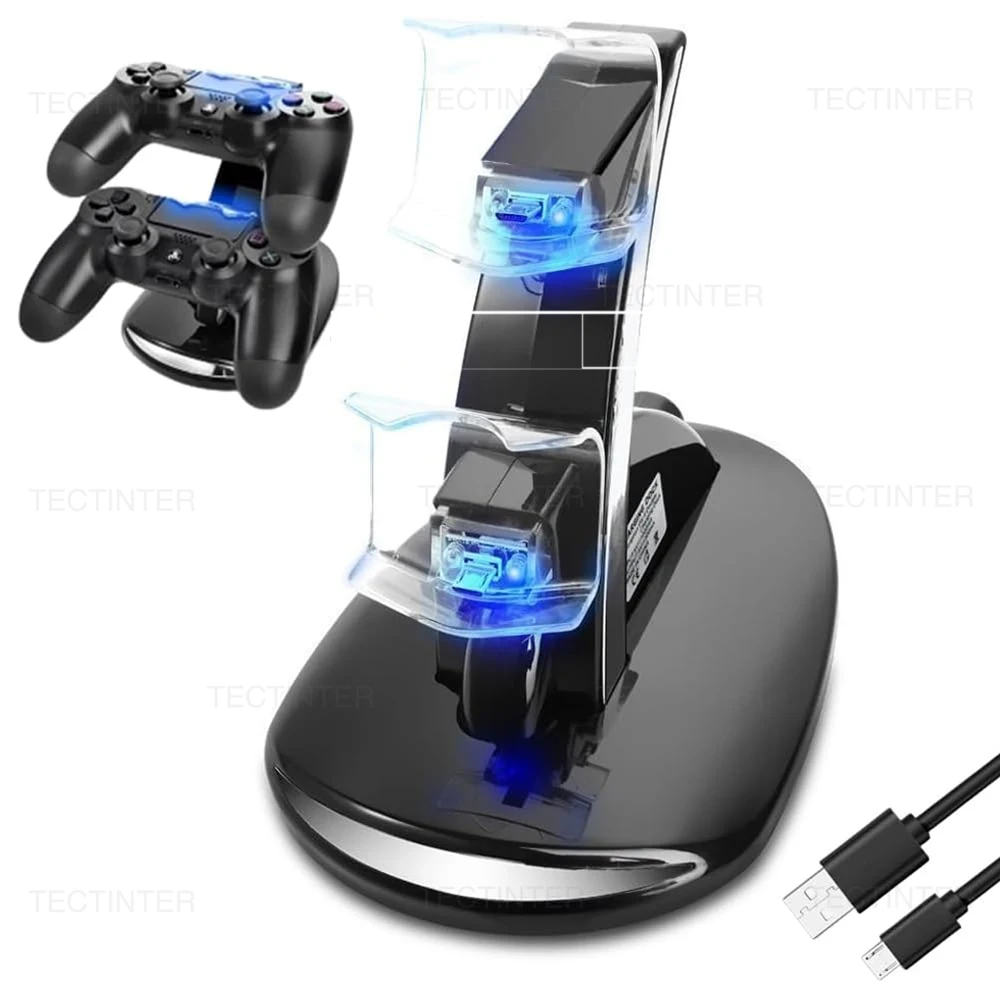 PS4 Controller Dual Charger Stand