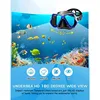 Snorkeling Gear for Adult: Black-Blue Mask, Fins, Snorkel Set Combo Lightweight, Anti-Fog, Comfort Fit Ideal for Swimming or Di