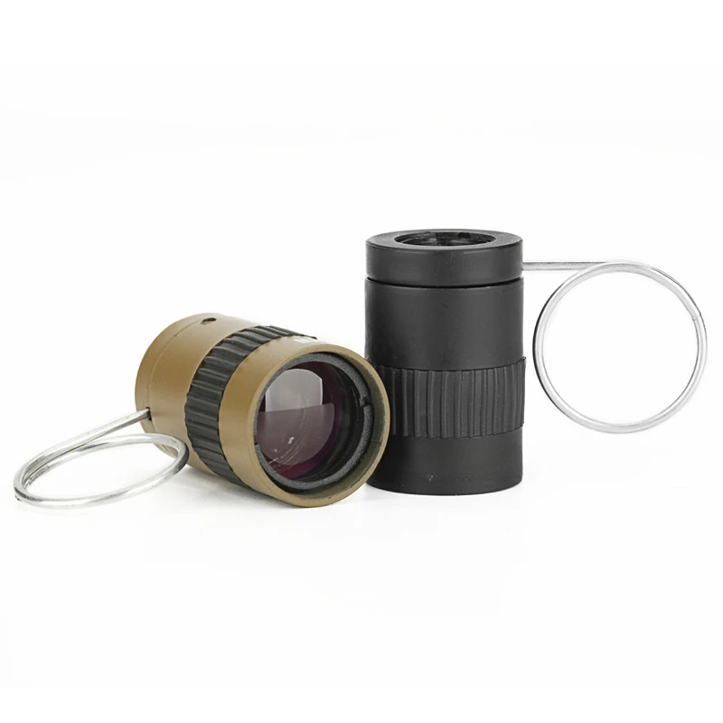 1PC New Mini Miniature Miniature Telescope 2.5X17.5mm Ultra-miniature Finger Button Telescope Monocular