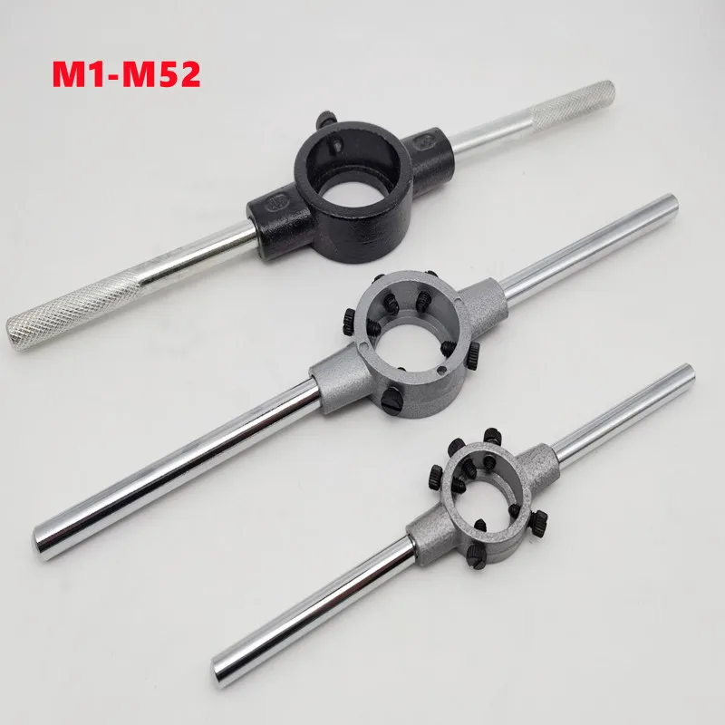 1pcs Round die wrench M1M52 die holder hand round die hinge adjustable die wrench