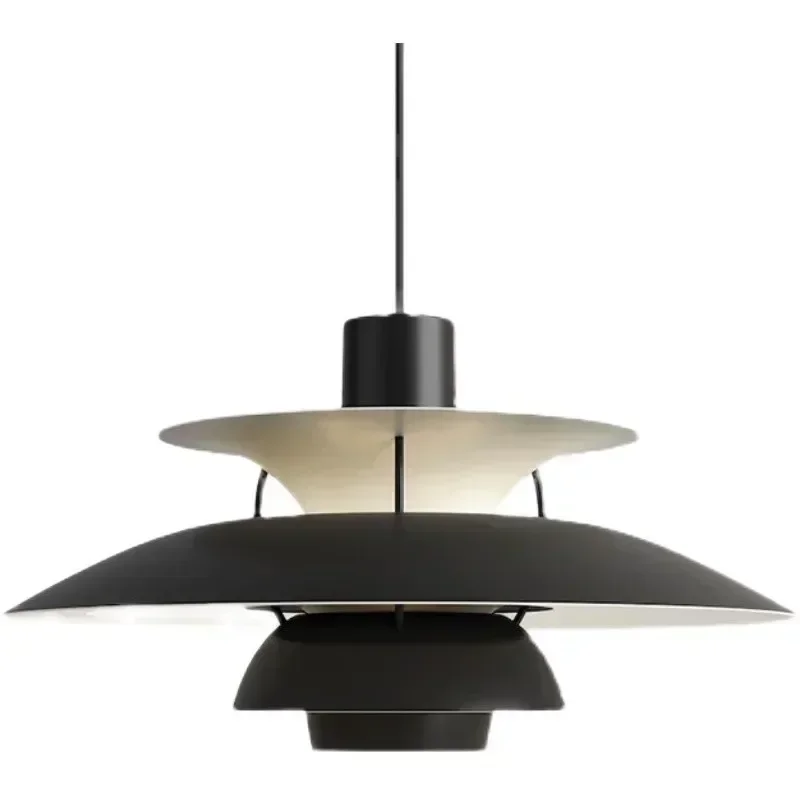 Nordic Chandelier PH5 Danish  Flying Saucer Design Bedroom Simple Modern Restaurant Bar Bedside Lamps Room Decor Pendant Light 5