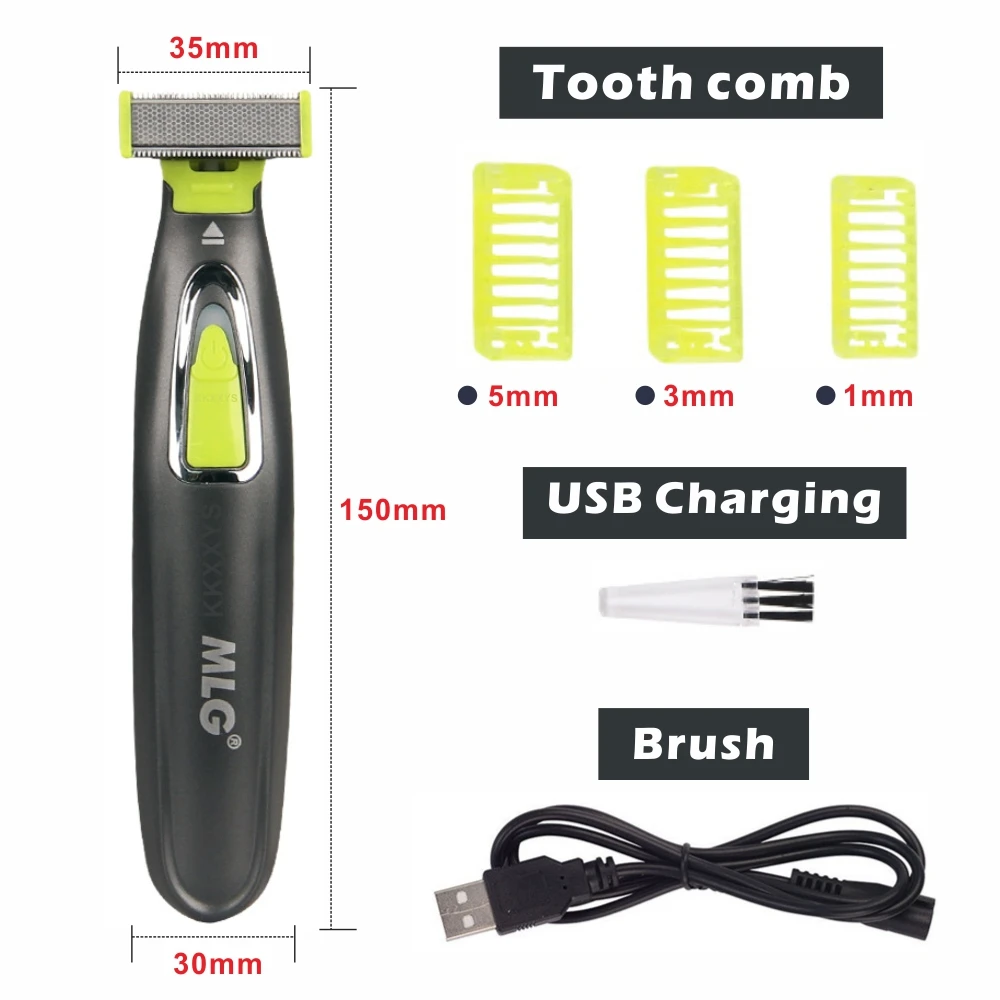 Electric Shaver 3-in-1 Rechargeable