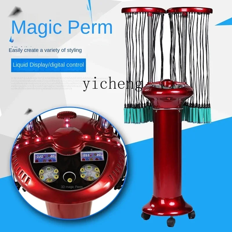 Tqh Hair Perm Machine Hairdressing Hot Iron Machine Intelligent Digital Camera Ceramic Hair Perm Hairdressing