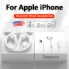 Original Headphones For Apple iPhone 15 14 11 12 13 Pro Max Earphones XR X XS 8 Plus Bluetooth Wired Earbuds Headset Accessories 1
