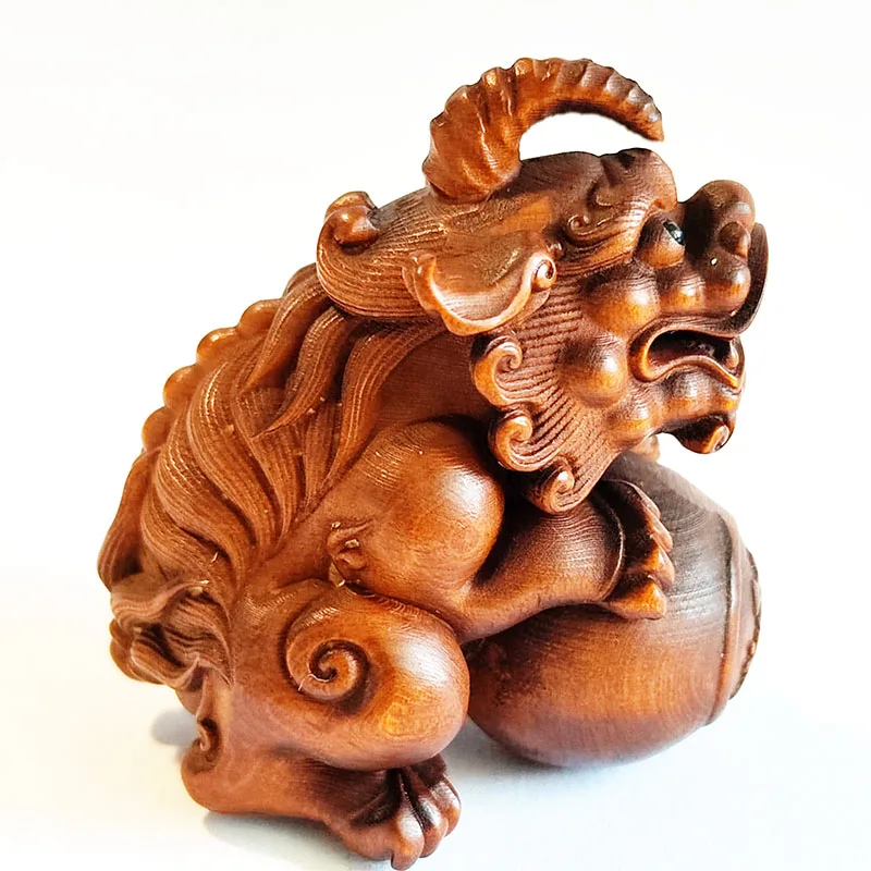 ST029-2-Дюймовая Статуэтка Netsuke из бокса-Детская фотография