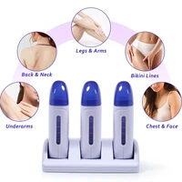 Chauffe-cire électrique pour épilation Salon portable Chauffe-cire dure thermofusible Chauffe-cire domestique adapté aux hommes et aux femmes 2