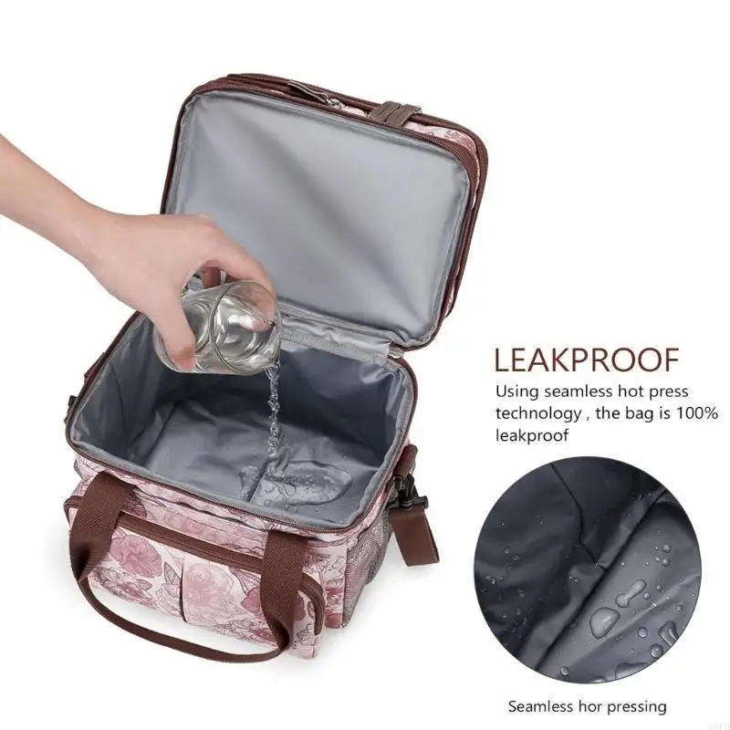기저귀 가방 경량 어깨 가방 대용량 엄마 가방 크로스 바디 가방 Splashproof 다중 구획 핸드백