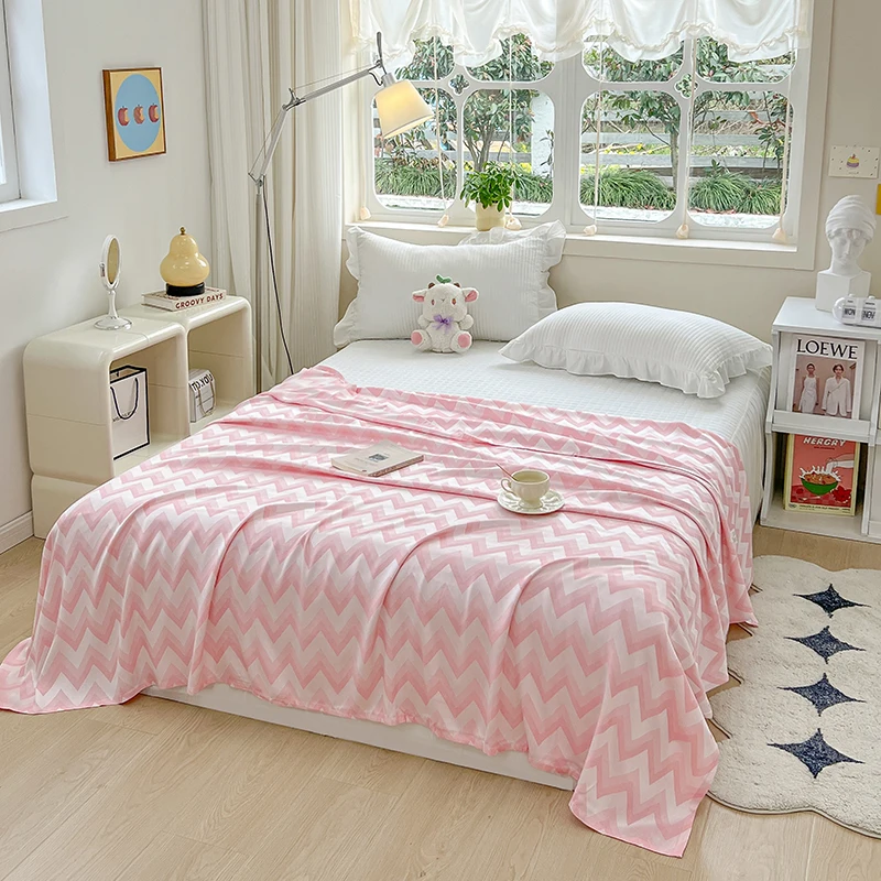 신제품 대나무 냉각 담요 피부 친화적 통기성 여름 이불 순수 천연 식물 냉각 에어컨 이불