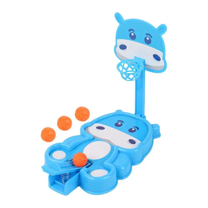 TabletopBasketballGameBouncingGameWithCatapultFingerToysFor