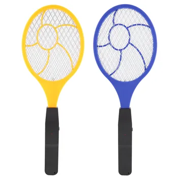 Three layer Electric Fly Mosquito Swatter Bug Zapper Racket Insects Killer 1
