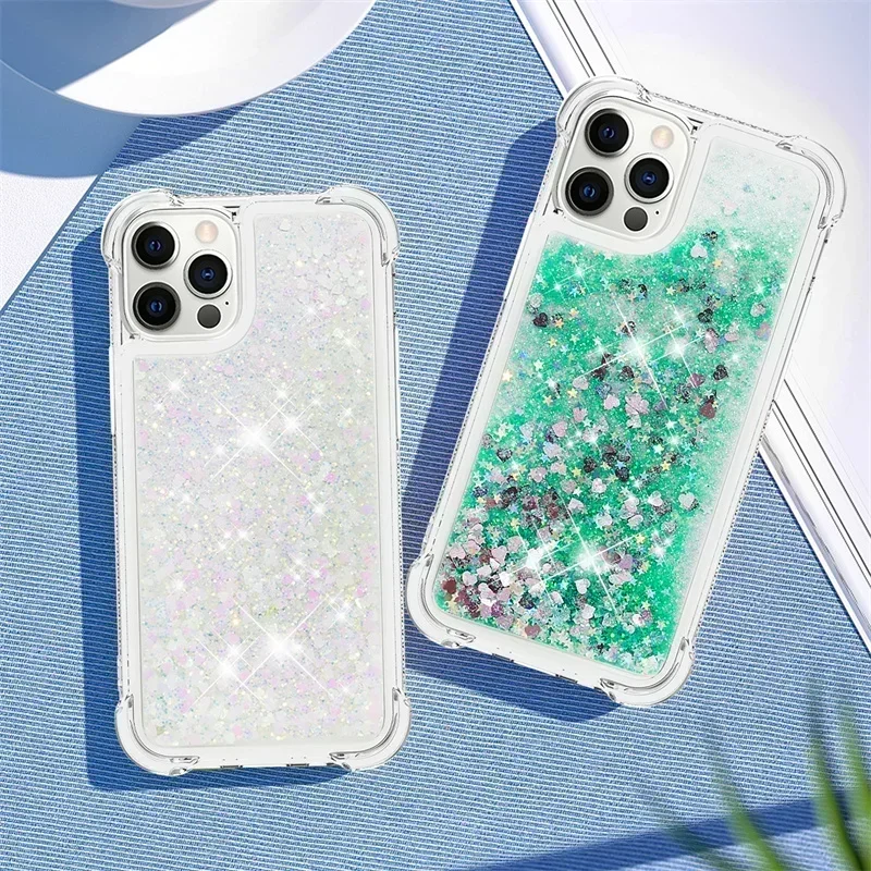 Quicksand Liquid Bling Phone Case – Soft Protective Cover