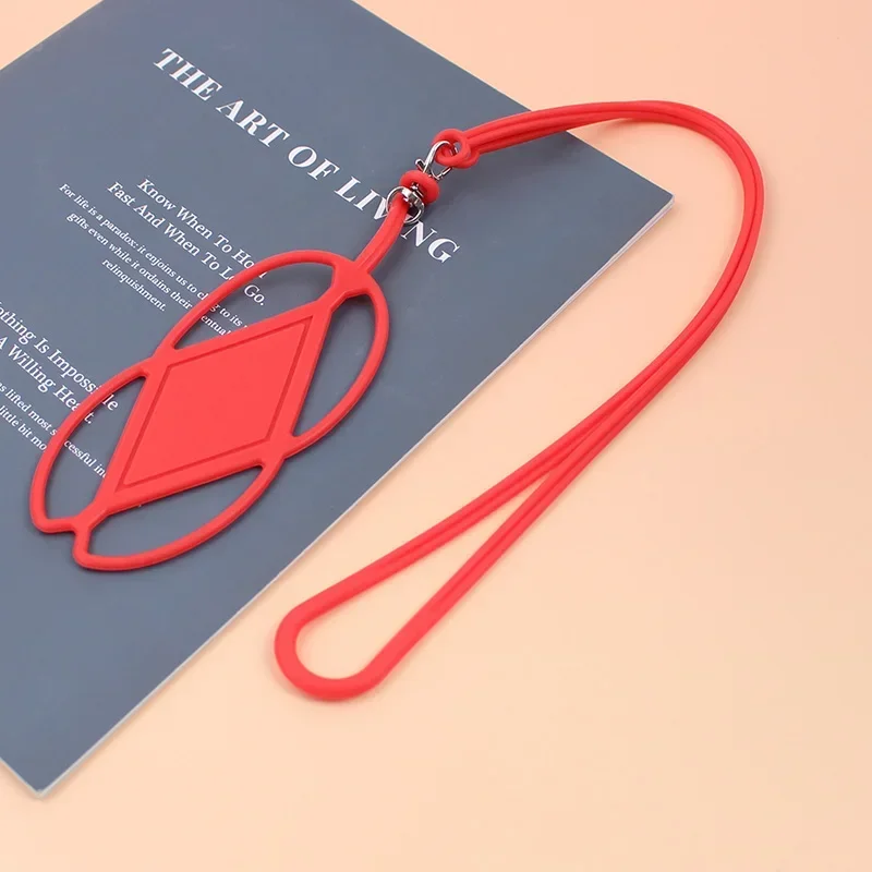 Silicone Smartphone Necklace Lanyard with Adjustable Hanging Strap