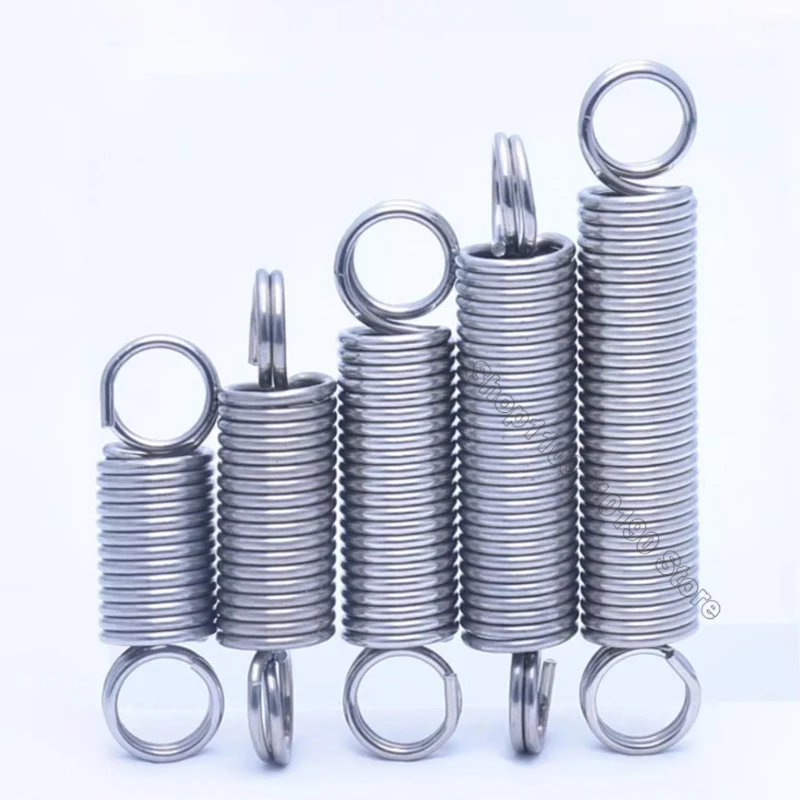 2 Pièces Ressort De Traction Avec Crochets Longueur Libre De 95mm