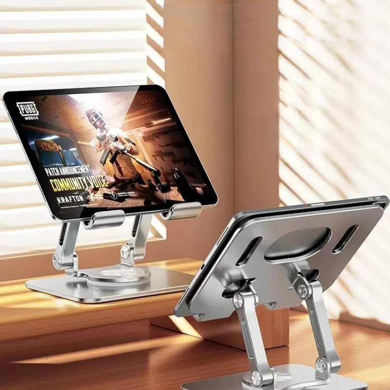 Aluminum Alloy tablet laptop bracket 360 Rotating mobile cell