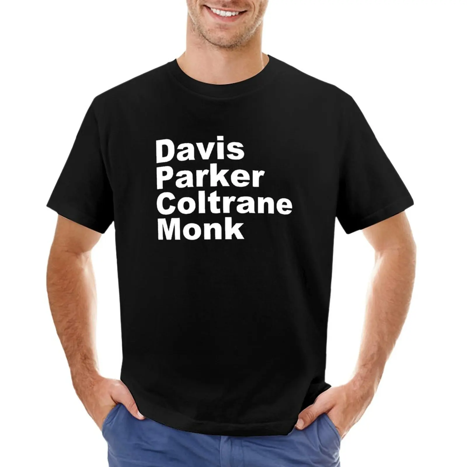 

MILES DAVIS MONK VINYL PARKER T-Shirt cat shirts black t shirts plus size tops mens graphic t-shirts pack