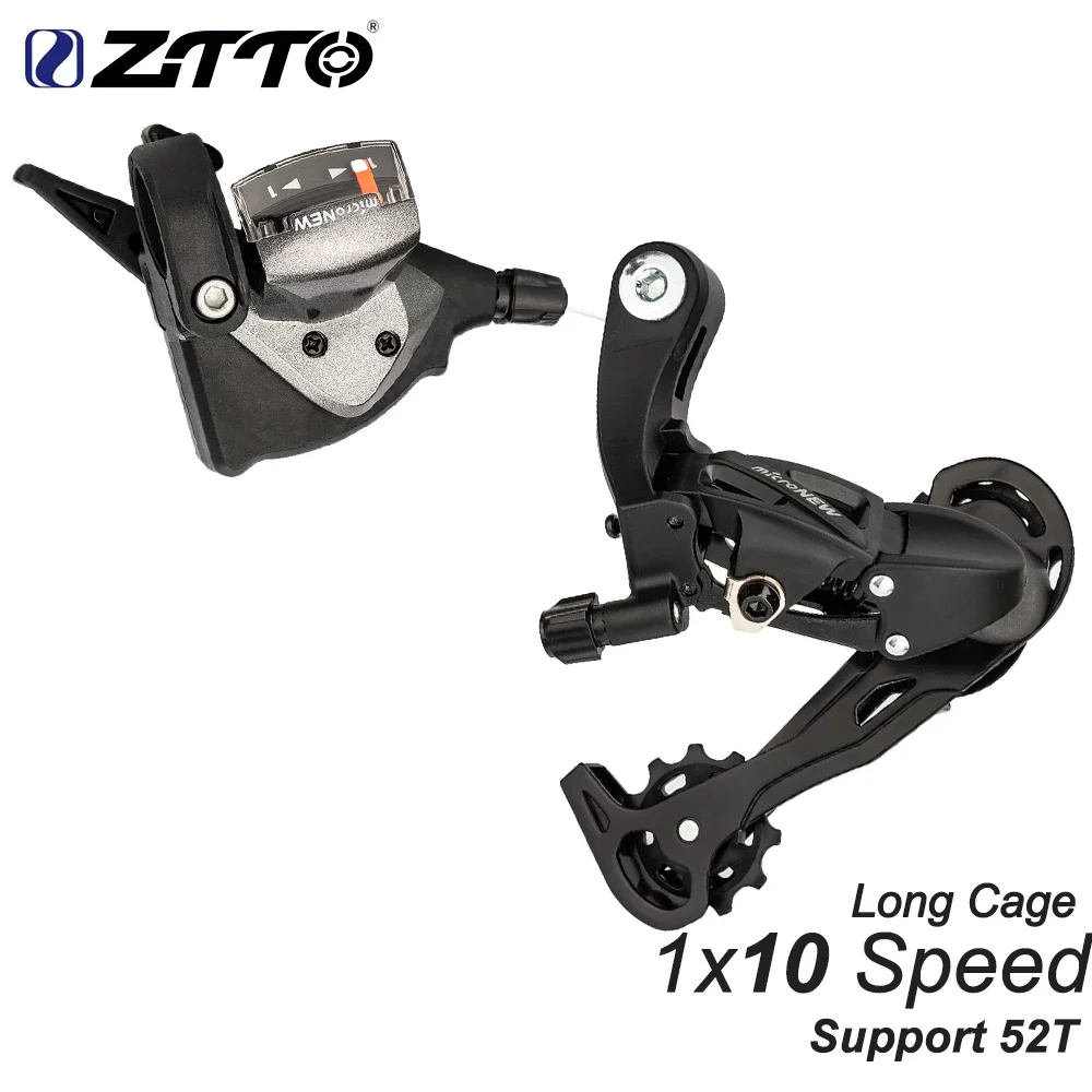 ZTTO-1x10スピードギアセット,カセット,チェーン,クランクセット