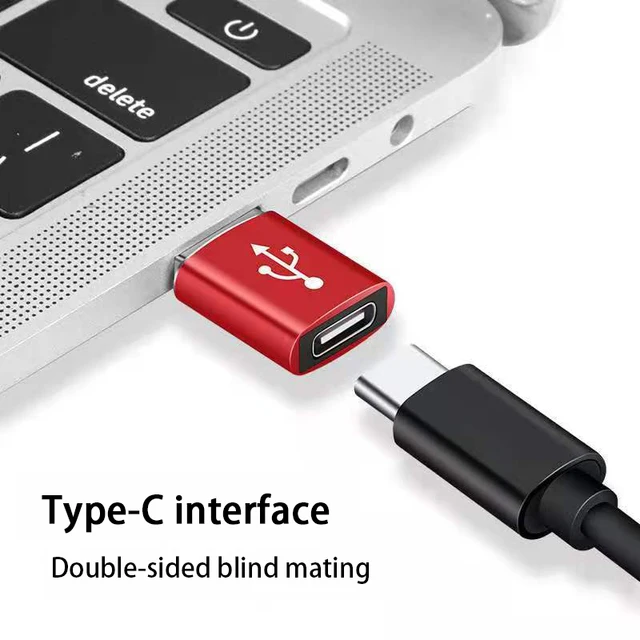 Адаптер USB 3.0 к USB C 3.1 Mini Hi-Speed USB Type C Female to USB Type A Male Быстрая зарядка Синхронизация данных OTG Adapter Converter 5