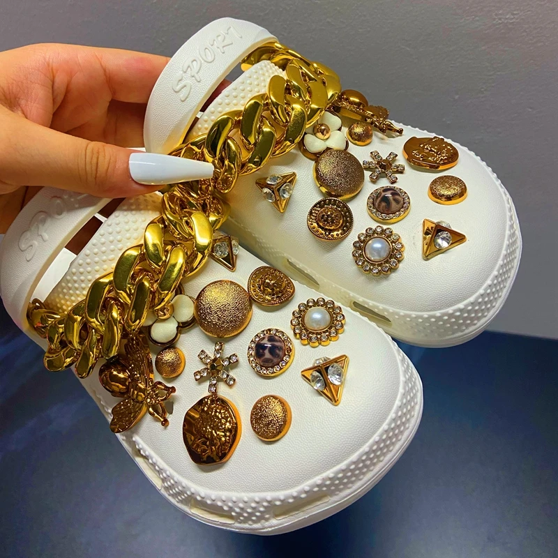 Summer Women Slippers Garden Sandals Platform Clogs EVA Chain Decoration Casual Outdoor Flip Flops Shoes For Female women sandals slippers sandals women slippers platform slippers