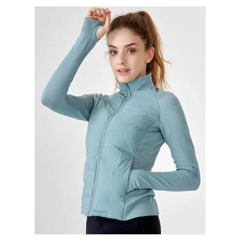 Golf Clothing Women's Autumn and Winter Sports down Jacket Warm Lightweight Stretch Golf Jacket Slim Windproof Jersey