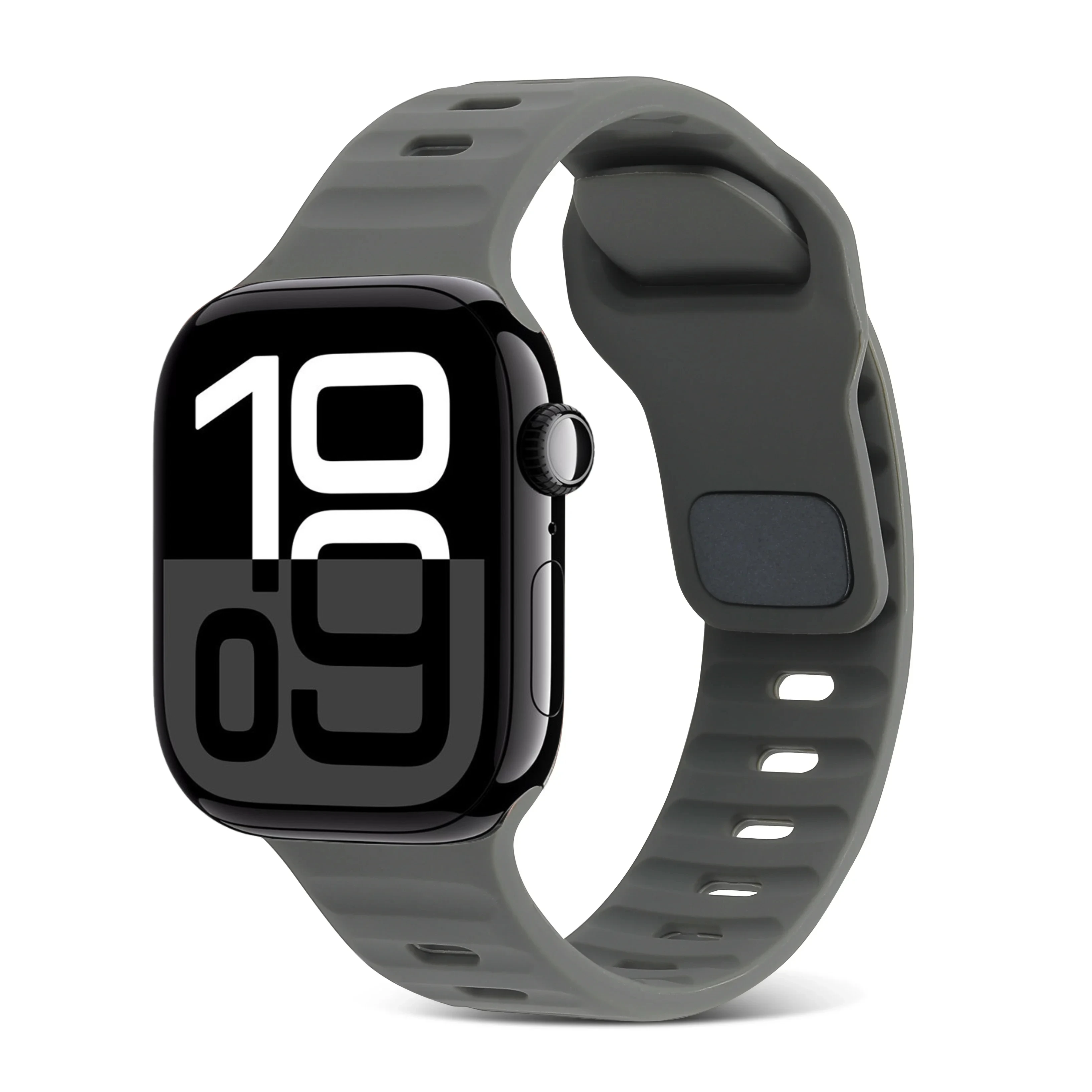Durable Sports Silicone Strap for Apple Watch - Enhanced Comfort Wristband