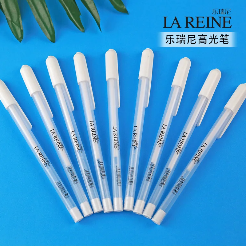

Le Reni High Gloss Pen, White Graffiti Scrolling Pen, Art Student Anime Painting, Color Hand Book, Note Number, Pen Wholesale