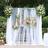 3/6m Wedding Arch Drape Fabric Sheer Chiffon Tulle Curtain For Banquet Birthday Party Backdrop Wedding Chair Sashes Decor Yarn 5