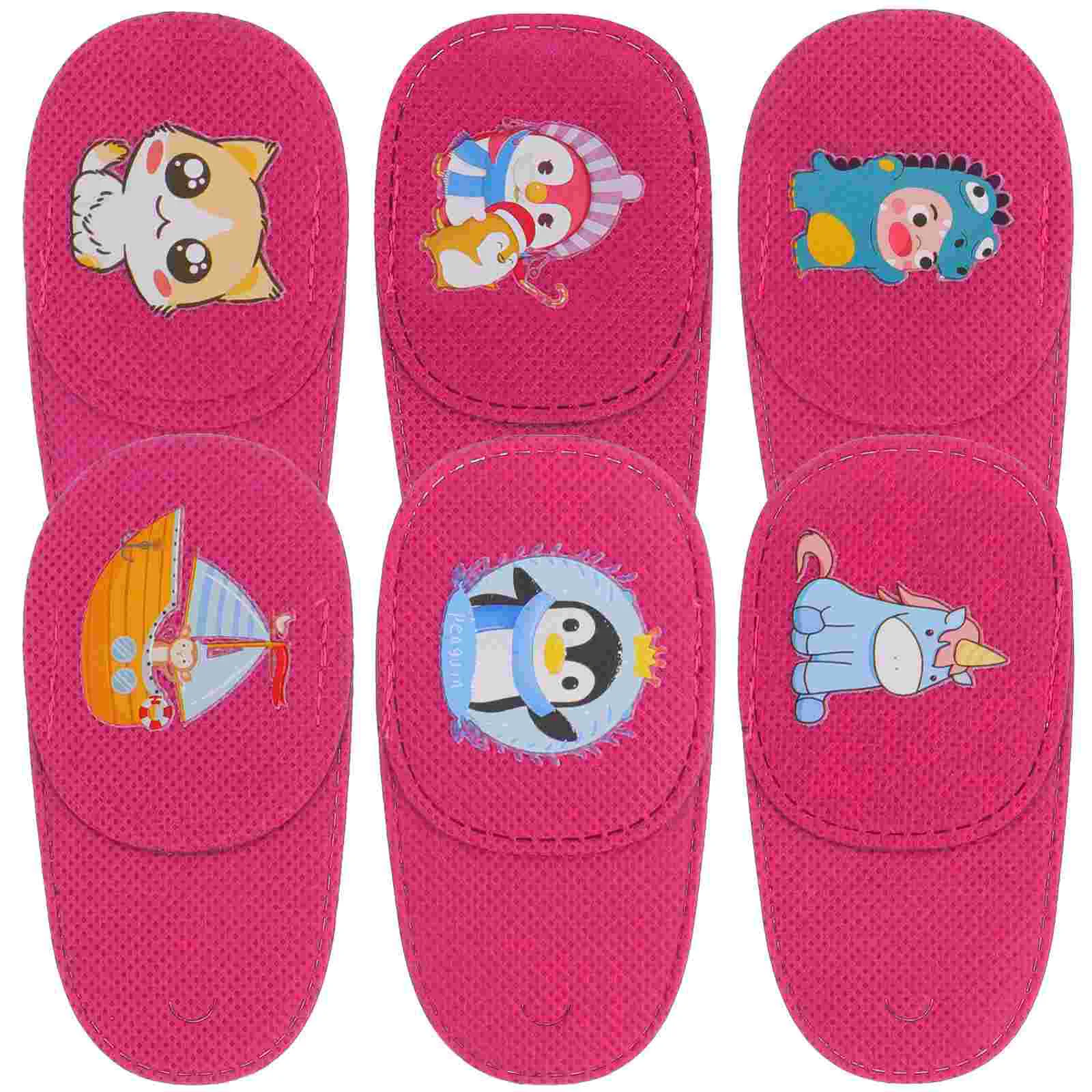 

6Pcs Eye Patches for Kids Cartoon Eye Covers Full Cover Eye Patches Amblyopia Eye Patches