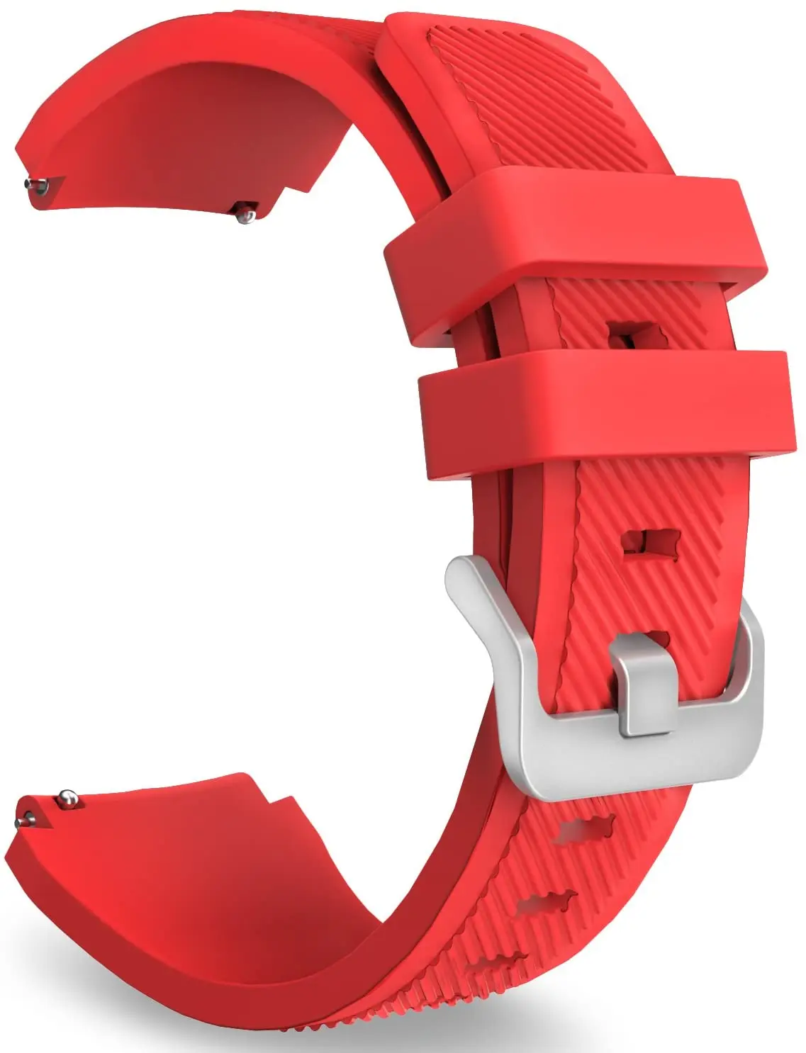 22mm Silicone Smartwatch Band - Versatile Replacement Strap