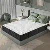 10 Inch Queen Memory Foam Mattress, Cooling Charcoal Mattress in a Box, Medium Firm for Back Pain Relief, Comfort and Support 1