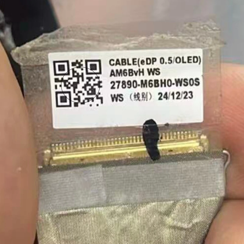 27890-M6BH0-WS0S OLED 케이블 40핀 0.5mm 기가바이트 AORUS MASTER AM6H 16X AM6BvH X5 V6용