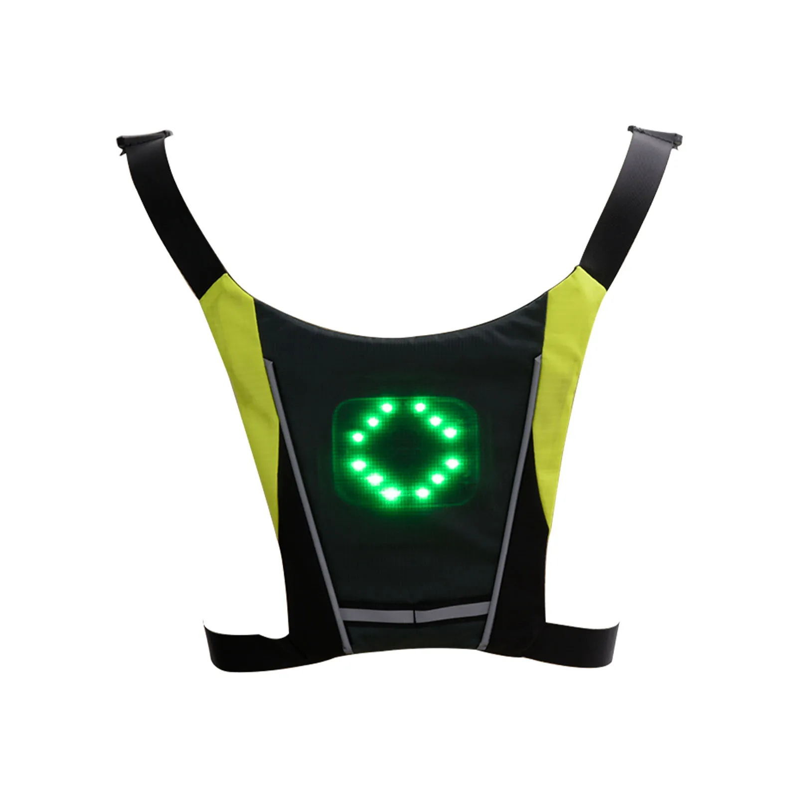 Gilet Veste de securité LED lumineuse clignotant Trottinette