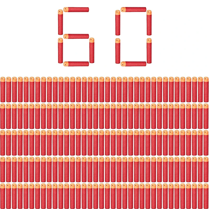TISNERF Darts Bullets Refill Pack - 240/120/60/30 Count