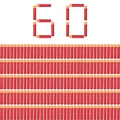 Red 60PCS
