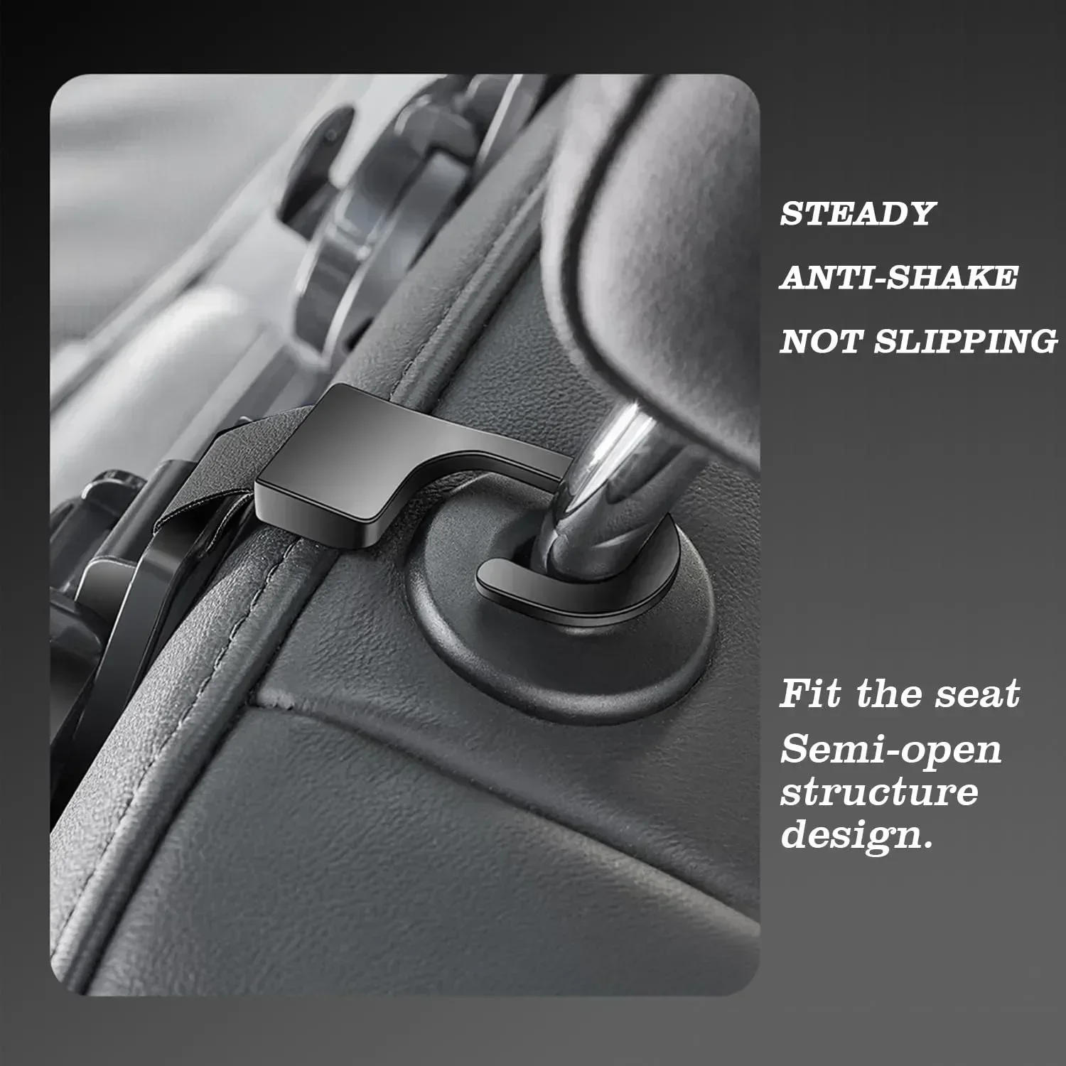 Car Mounted Multifunctional Hook Cup Holder New Mobile Phone Holder Rear Convenient Hook Car Storage Rack Interior Accessories