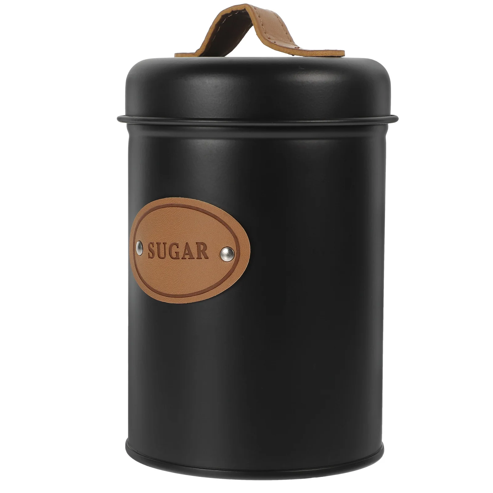 

Storage Jar Tea Container Coffee And Jars Food Canister Metal Handheld Bag Nordic Style Sugar Containers with Lids