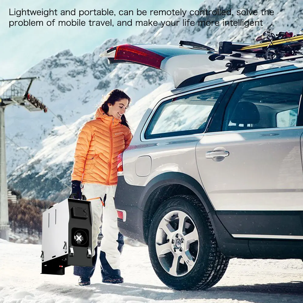 FDIK Portable Parking Heater All In One Diesel Heater 5KW12V for Garage  Heating Fan Knob SwitchAir Heater Eberspacher PK LF Bro - AliExpress