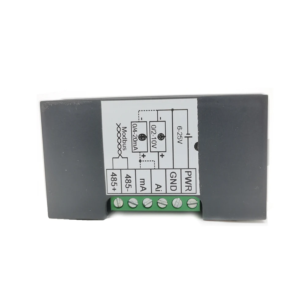 Digital Display Meter 0-10V 0-20mA 2-10V 4-20mA Analog Signal Input 8-25V Indicator Process Panel Meter Relay Out RS485 Port