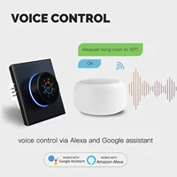 WiFi Smart Home Heating Knob Thermostat Temperature Controller For Water Gas Boiler Electric Heating Works with Alexa GoogleHome - Image 3