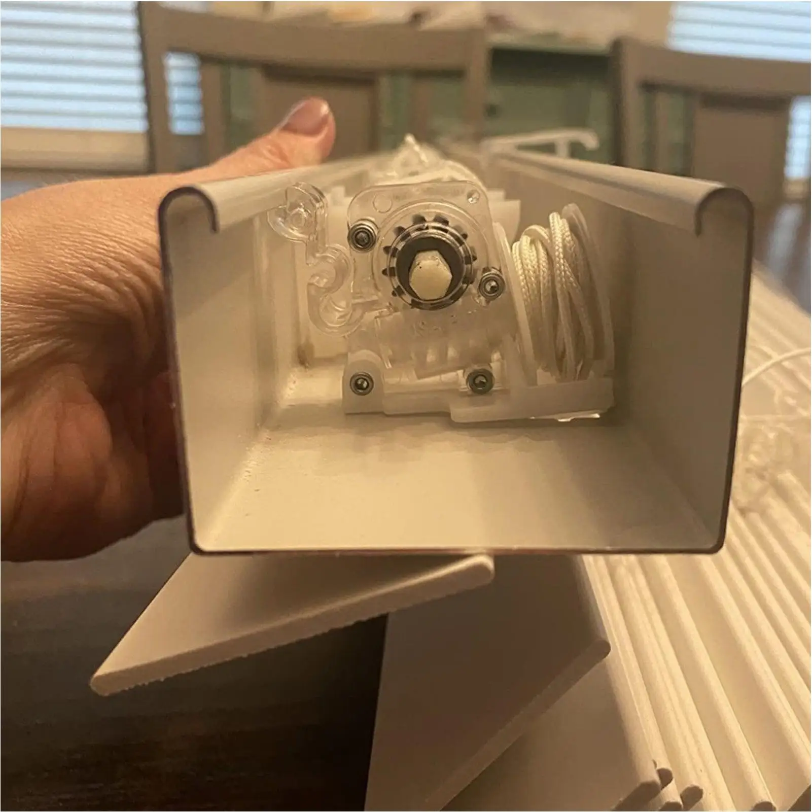 Blind Tilt Mechanism Replacement 2 Pieces Tilt Mechanism For Hexagonal Rod Heavy Duty Low Profile Wand Tilter Drapery Hardware