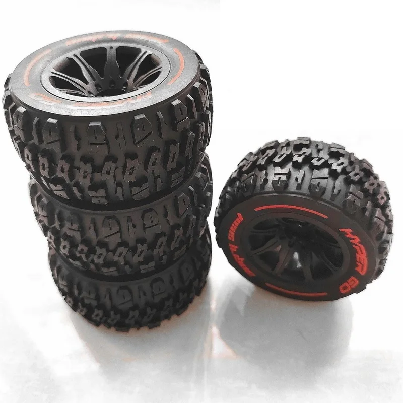 R C Cars Spare Parts Wheels/Tires For MJX Hyper Go 14210 1/14 R/C cars/Trucks 4pcs/set