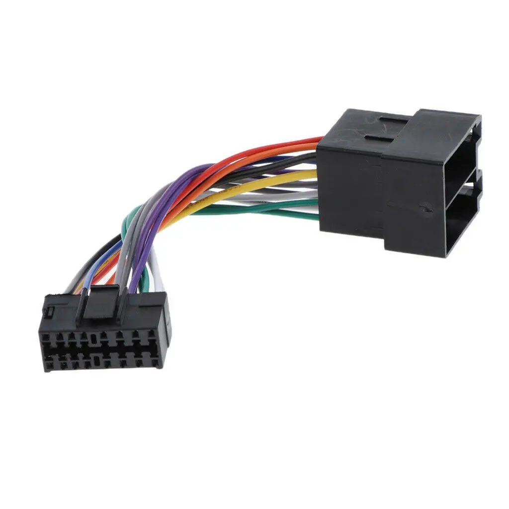 Cablaggio Radio Stereo Per Auto A 16 Pin Iso Per Sony Radio A Iso Radio Play Plug Adattatore Automatico Connettore Cablaggio