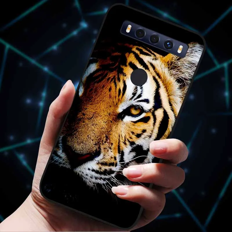 Cartoon Soft TPU Silicone Lion Wolf Phone Case - Stylish Back Cover
